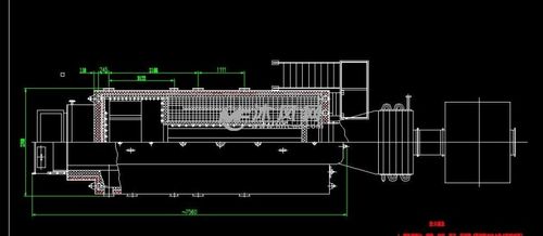 蒸汽锅炉结构及基础布置图